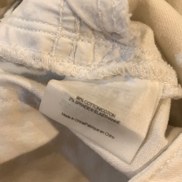 ▪️Tory Burch Cropped Slim Boot White Jeans - Picture 6 of 15